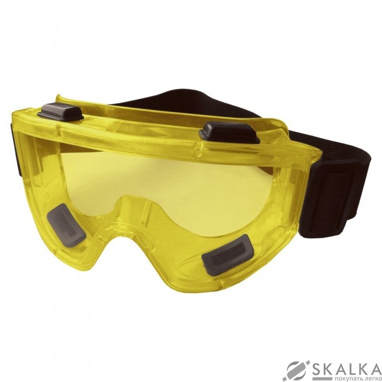 Очки защитные Sigma закрытые Jet желтые (9411011) На фото Очки защитные Sigma закрытые Jet желтые (9411011)
