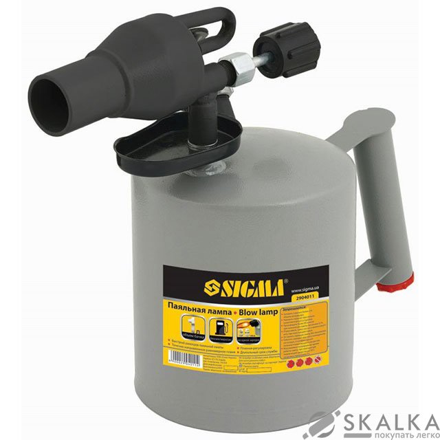 На фото Паяльная лампа Sigma тип Украина 2.0л (2904031)