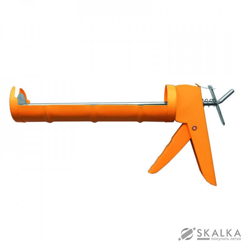 На фото Пистолет для герметиков Grad 225мм полузакрытый (2723085)