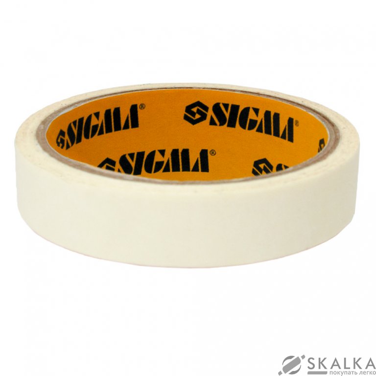 Скотч малярный Sigma 19ммх50м (8402031) На фото Скотч малярный Sigma 19ммх50м (8402031)