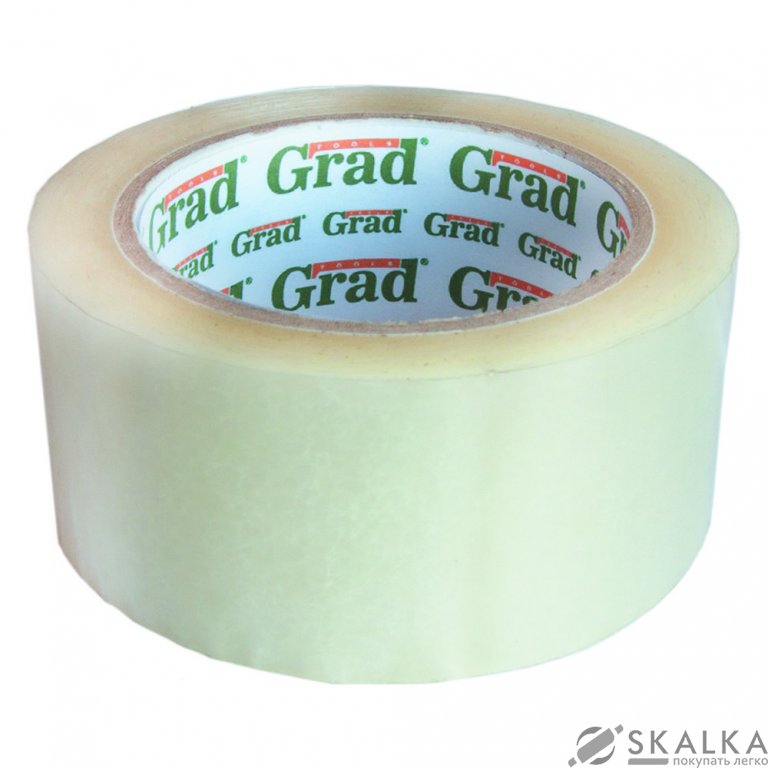 На фото Скотч упаковочный Grad прозрачный 45ммх200м (8401045)