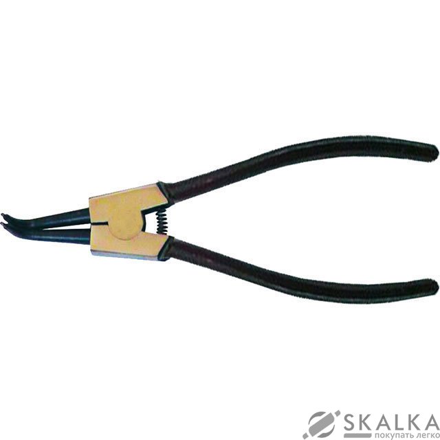 На фото Съемник стопорных колец Grad 150мм наружный гнутый (4350245)