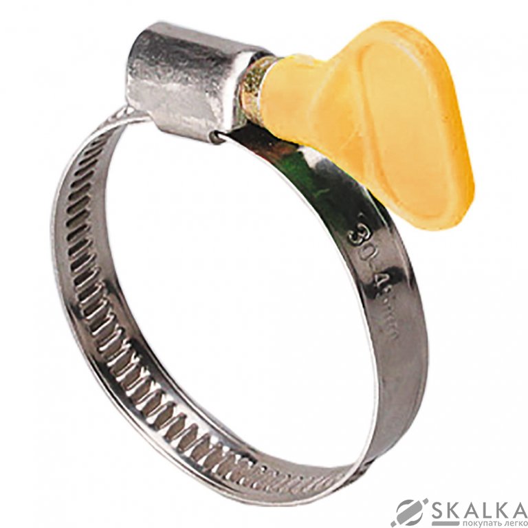 На фото Хомут червячный нержавеющий Sigma с бабочкой 9мм D12-22мм 25шт (2512031)