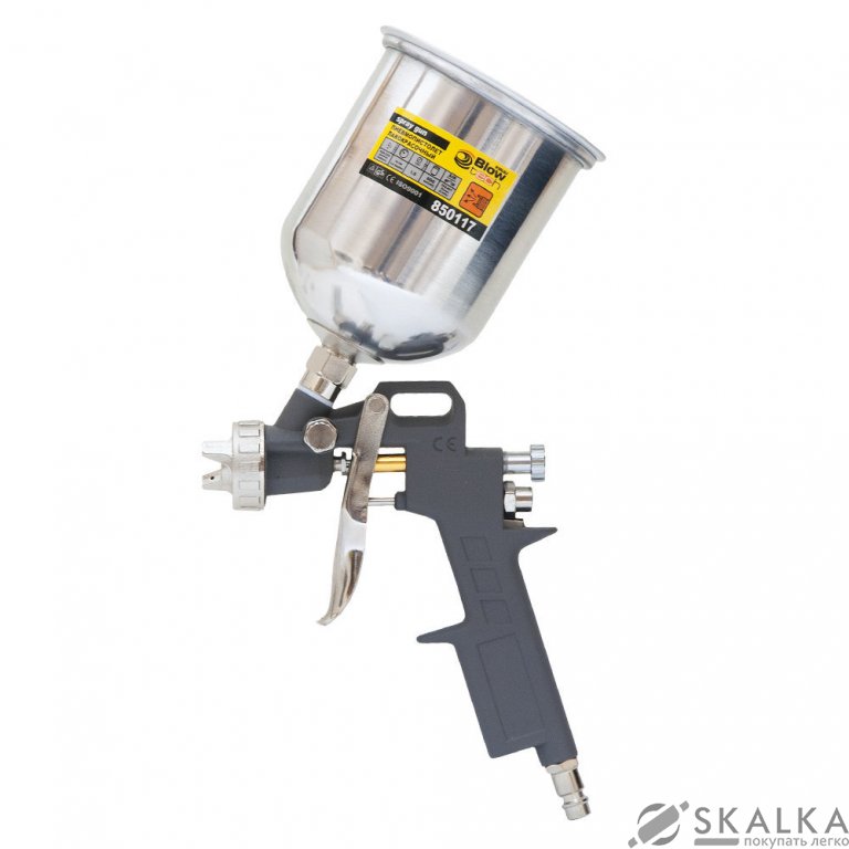 На фото Краскораспылитель Sigma HP Ø1.5 с в/б (мет) (6811051)