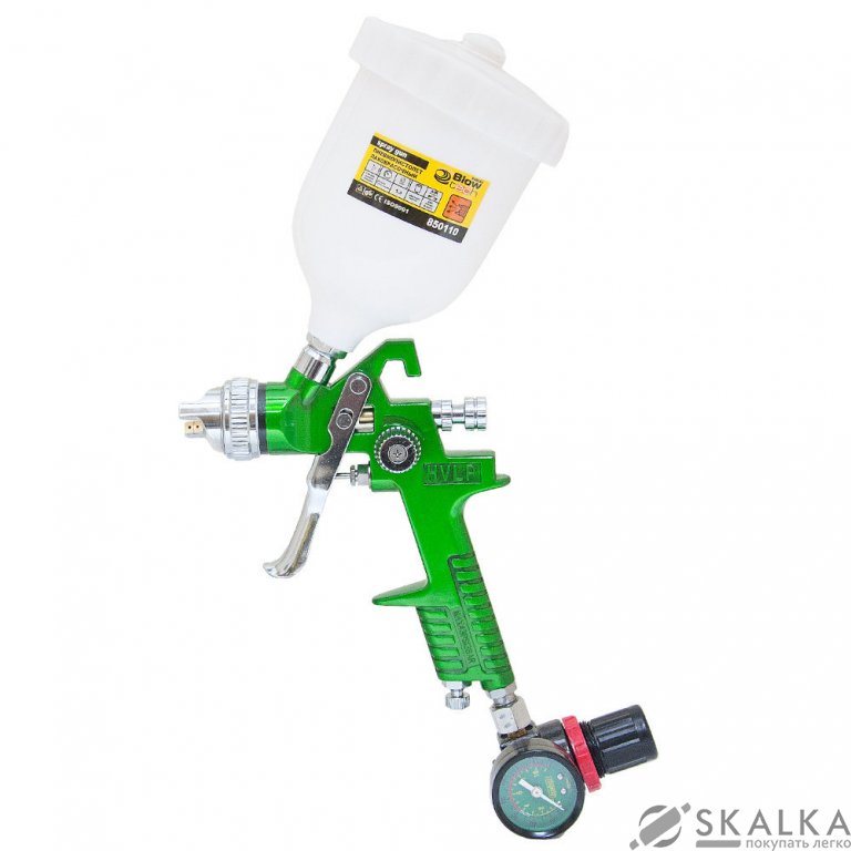 Краскораспылитель Sigma HVLP Ø1.4 с в/б и редуктором (6812081) На фото Краскораспылитель Sigma HVLP Ø1.4 с в/б и редуктором (6812081)