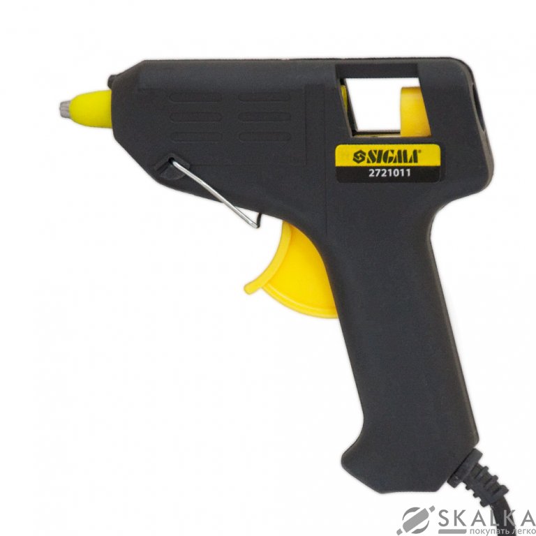Пистолет термоклеевой Sigma Ø8мм 10Вт (2721011) На фото Пистолет термоклеевой Sigma Ø8мм 10Вт (2721011)