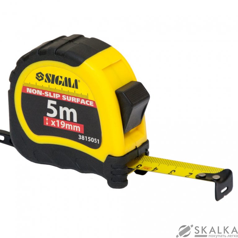На фото Рулетка Sigma shiftlock 5м*19мм (3815051)