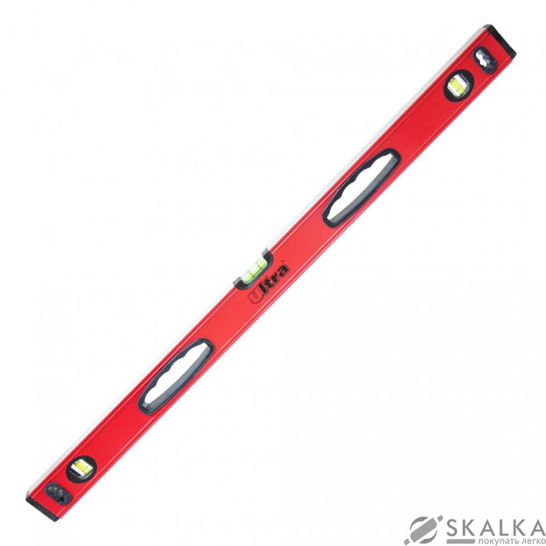На фото Уровень Ultra 3 глазка, 2 рукоятки 120см (3726122)