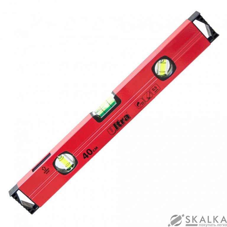 На фото Уровень Ultra 3 капсулы + глазок 40см (3735042)