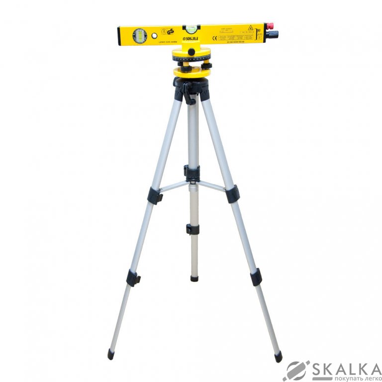 Уровень лазерный Sigma 40см (кейс+тренога) (3727021) На фото Уровень лазерный Sigma 40см (кейс+тренога) (3727021)