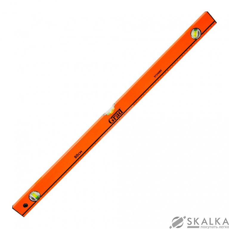 На фото Уровень облегченный Grad 3 глазка 80см (3724085)