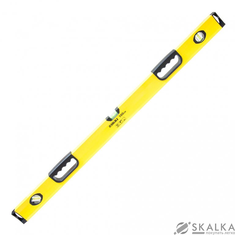 На фото Уровень усиленный Sigma 3 капсулы 100см (3733101)