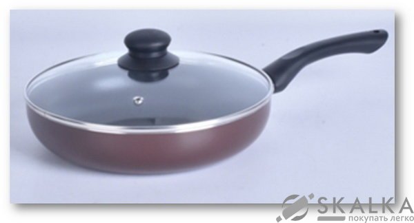 Cковорода универсальная Vincent 28 см (VC-4456-28) На фото Cковорода универсальная Vincent 28 см (VC-4456-28)
