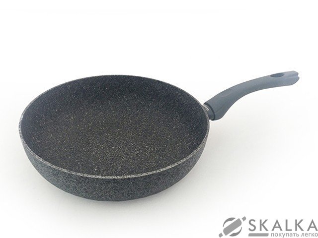 Сковорода VENETA 28x8.1 см с каменным антипригарным покрытием (AL-4919.28) На фото Сковорода VENETA 28x8.1 см с каменным антипригарным покрытием (AL-4919.28)