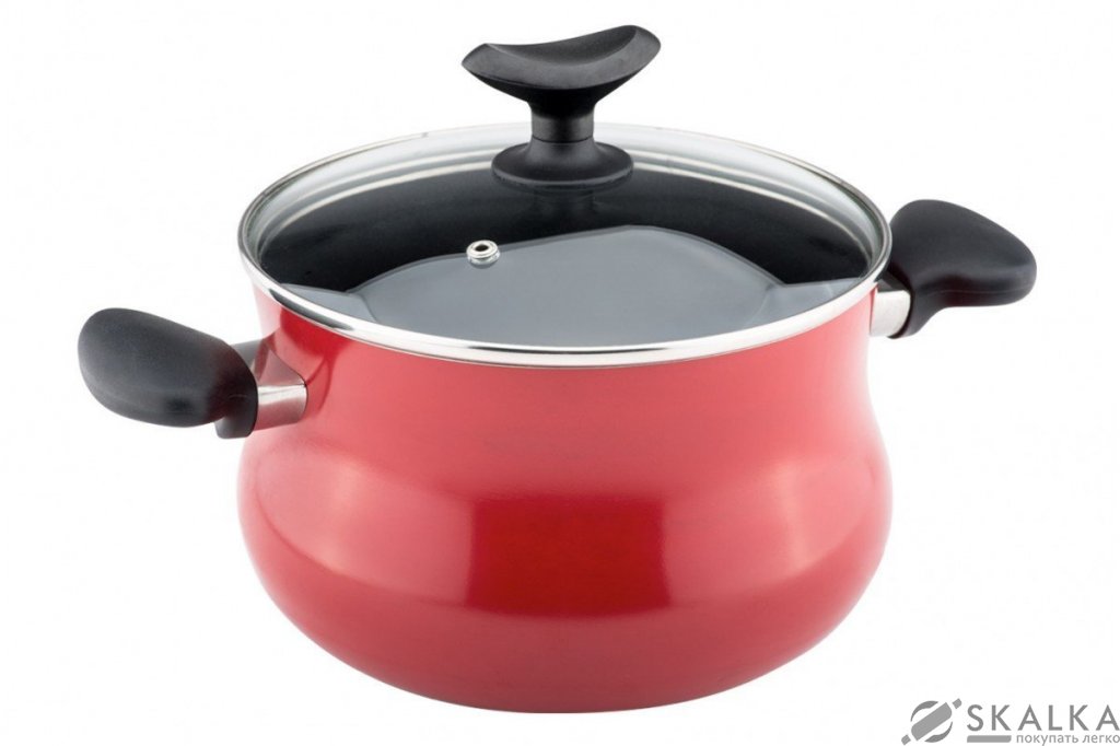 На фото Кастрюля Granchio Fiorellino сollection 24 см / 5.0 л (88087)