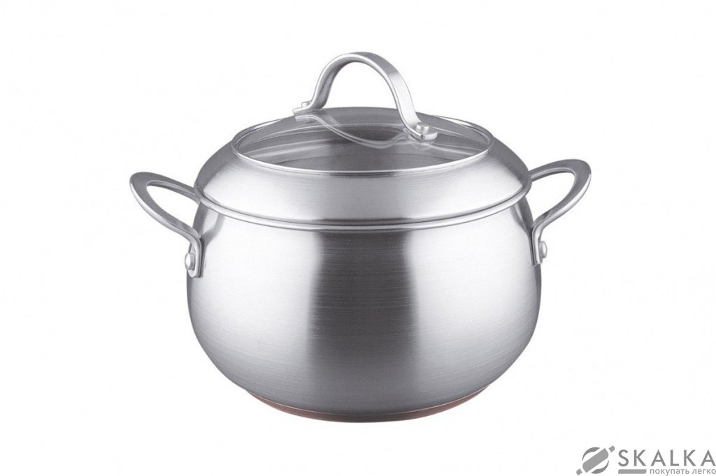 На фото Кастрюля Vinzer 20 см / 4.2 л Grand Majestic series (89077)
