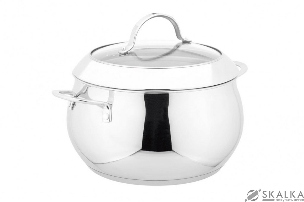 Кастрюля Vinzer 24 см / 6.8 л Grand Majestic Glossy series (89164) На фото Кастрюля Vinzer 24 см / 6.8 л Grand Majestic Glossy series (89164)