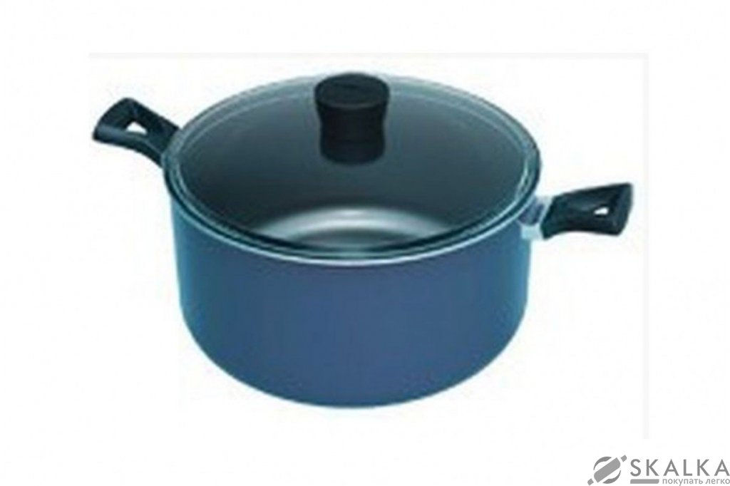 Кастрюля Pyrex Gusto 24 см / 4.6 л с крышкой (GU24AE3) На фото Кастрюля Pyrex Gusto 24 см / 4.6 л с крышкой (GU24AE3)