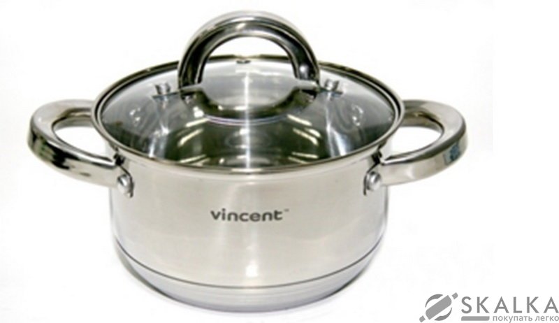 Кастрюля Vincent 1.9 л (VC-3167-16) На фото Кастрюля Vincent 1.9 л (VC-3167-16)