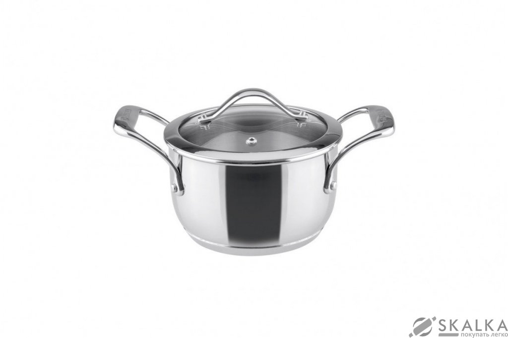 Кастрюля Vinzer с крышкой 16 cм / 1.8 л Chef series (89071) На фото Кастрюля Vinzer с крышкой 16 cм / 1.8 л Chef series (89071)