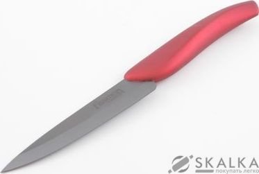 Кухонный нож Fissman Torro для овощей 80 мм Red (KN-2244.PR) На фото Кухонный нож Fissman Torro для овощей 80 мм Red (KN-2244.PR)