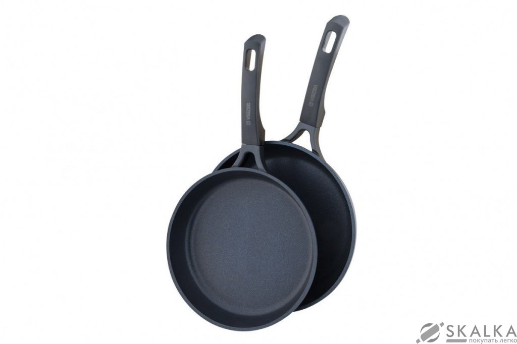 На фото Набор из 2-х сковород, Ø 24 см. и Ø 26 см. (89401)