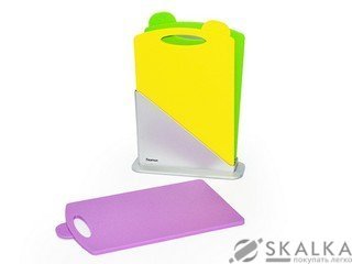 Набор из 3-х разделочных досок Fissman 30х20 см пластик (AY-8796.CB) На фото Набор из 3-х разделочных досок Fissman 30х20 см пластик (AY-8796.CB)