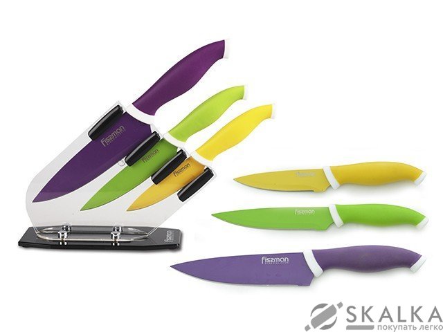 На фото Набор ножей Fissman Capoeira из 4 предметов (KN-2657.4)