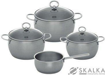 Набор посуды Fissler Royal 7 предметов (F-031-128-04) На фото Набор посуды Fissler Royal 7 предметов (F-031-128-04)