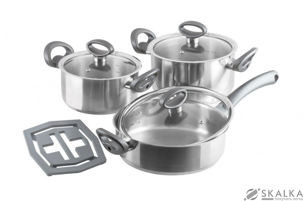 На фото Набор посуды Vinzer Delight 7 предметов (89022)