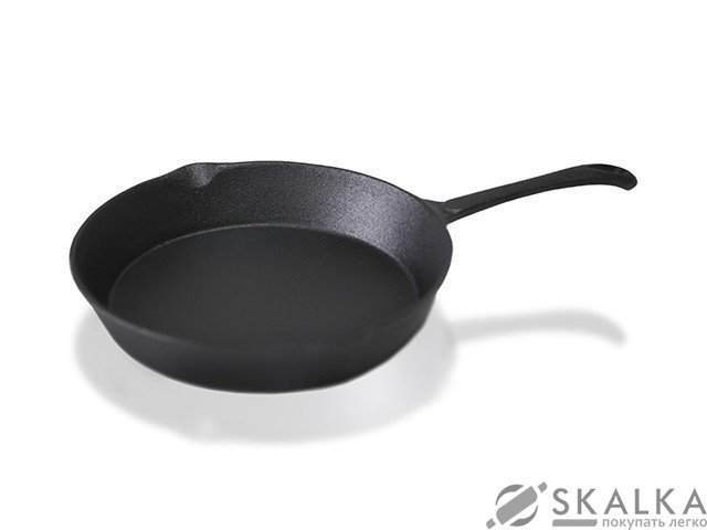 На фото Сковорода Fissman 20x4 см чугунная (CI-4093.20)