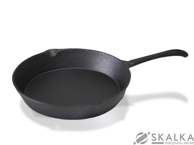 Сковорода Fissman 25x4.6 см чугунная (CI-4094.25) На фото Сковорода Fissman 25x4.6 см чугунная (CI-4094.25)