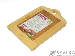 Разделочная доска Fissman 28х20 см бамбук (CB-8784.28) На фото Разделочная доска Fissman 28х20 см бамбук (CB-8784.28)