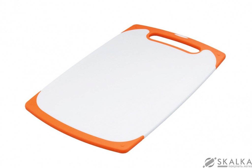 Разделочная доска Granchio Tagliere 30х18x0.9 см Оранжевая (88825) На фото Разделочная доска Granchio Tagliere 30х18x0.9 см Оранжевая (88825)