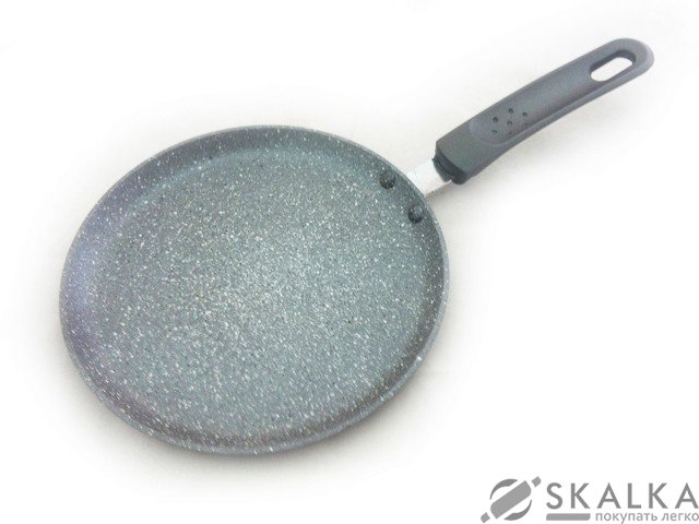 Сковорода для блинов Fissman MOON STONE 24 см с антипригарным покрытием (AL-4405.24) На фото Сковорода для блинов Fissman MOON STONE 24 см с антипригарным покрытием (AL-4405.24)