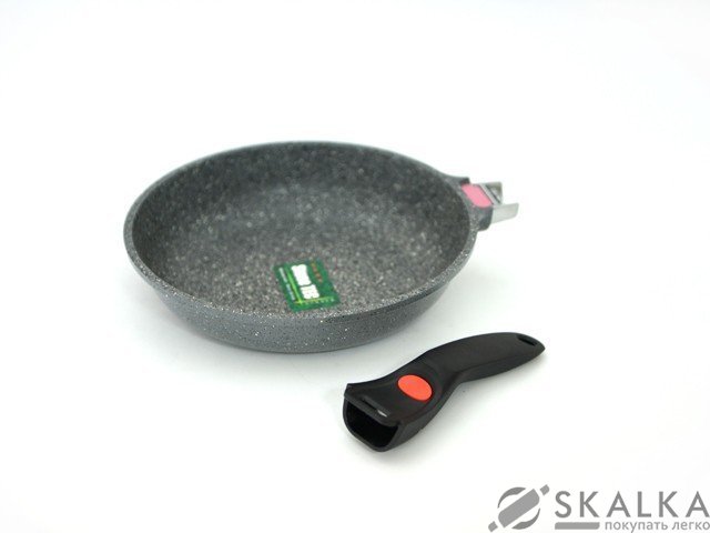 Сковорода со съемной ручкой Fissman LA GRANITE 26x5.6см (AL-4626.26) На фото Сковорода со съемной ручкой Fissman LA GRANITE 26x5.6см (AL-4626.26)