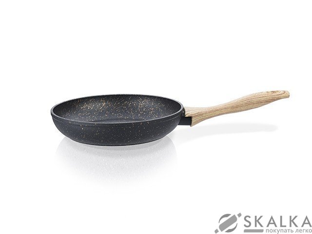 Сковорода Fissman COSMIC BLACK 20x4.5 см c каменным антипригарным покрытием (AL-4340.20) На фото Сковорода Fissman COSMIC BLACK 20x4.5 см c каменным антипригарным покрытием (AL-4340.20)