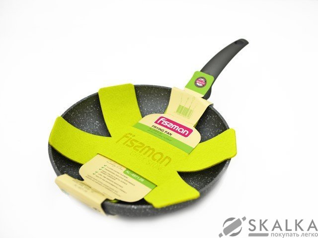 На фото Сковорода Fissman GREY STONE 28x5 см с мраморным антипригарным покрытием (AL-4971.28)