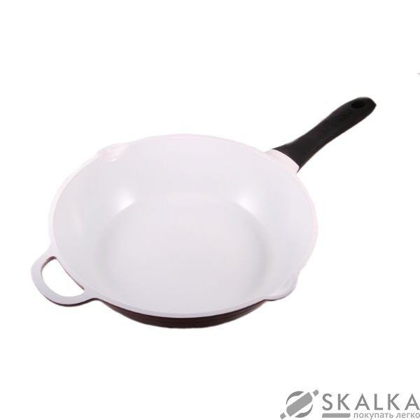 На фото Сковорода Fissman LAZURITE 28 см с антипригарным покрытием (AL-4742.28)