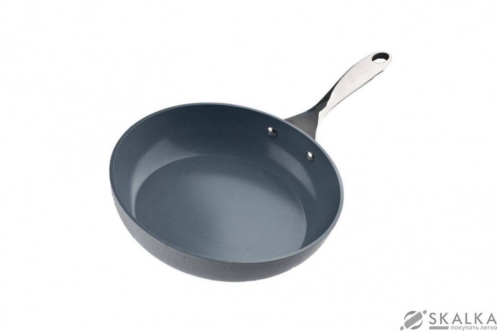 На фото Сковорода Vinzer 22 см Ecoline (89411)