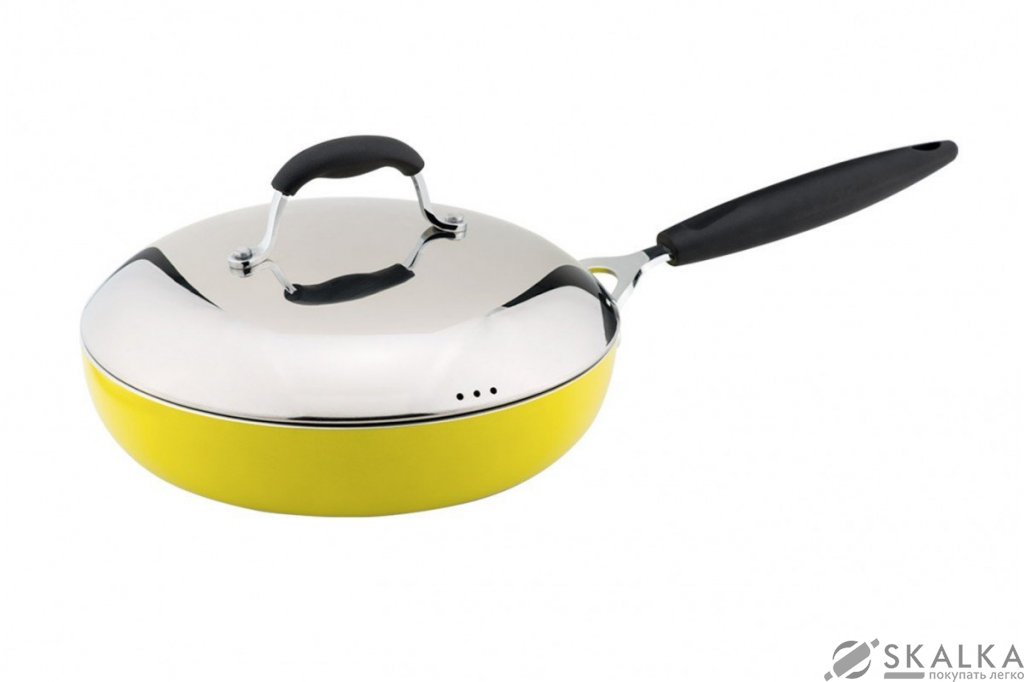 Сковорода с крышкой Granchio MelaVerde collection 24 см (88071) На фото Сковорода с крышкой Granchio MelaVerde collection 24 см (88071)