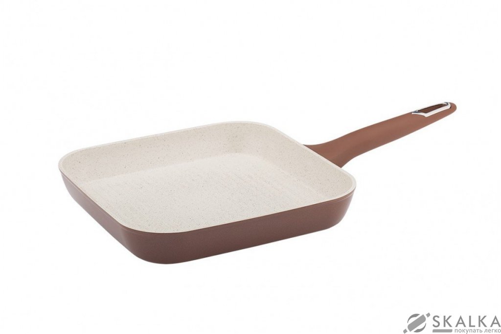 На фото Сковорода-гриль Granchio Macchiato collection 26 x 26 см (88147)