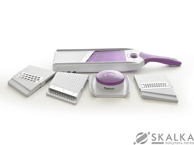 Терка Fissman с сменными лезвиями (DV-8640.MS) На фото Терка Fissman с сменными лезвиями (DV-8640.MS)