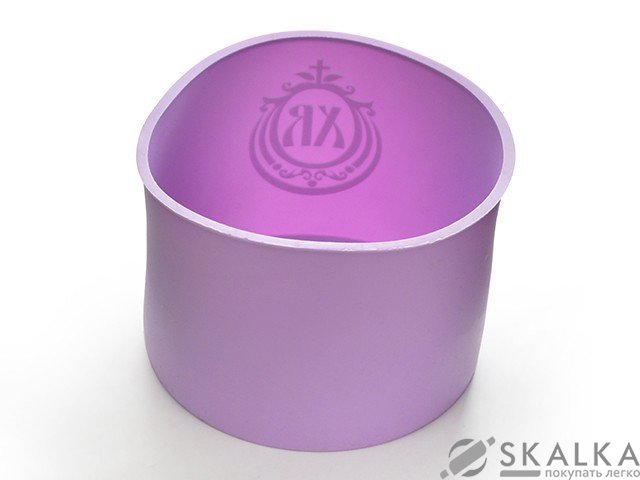 Форма для выпечки пасхи 16x12 см, цвет лиловый (силикон) На фото Форма для выпечки пасхи 16x12 см, цвет лиловый (силикон)