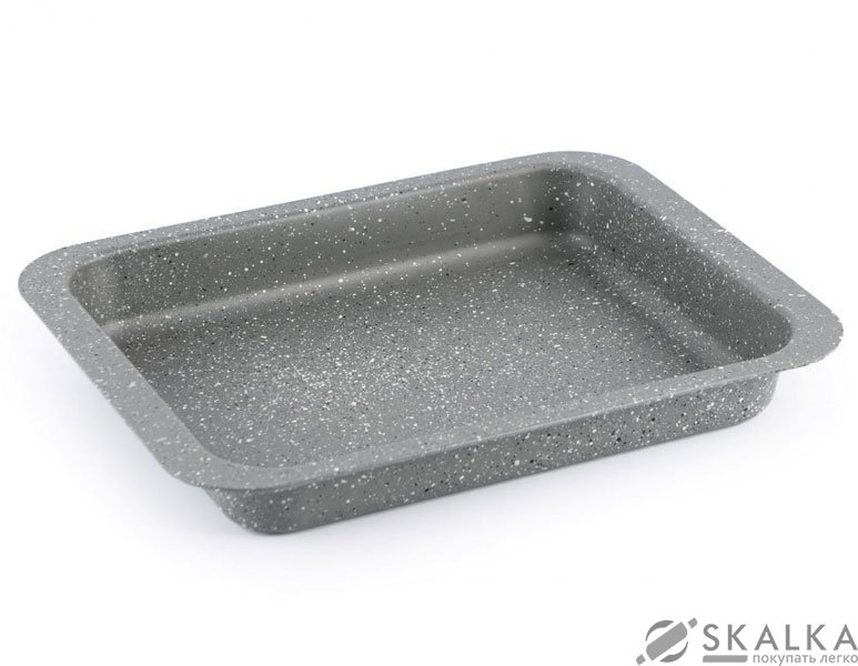 На фото Форма для запекания 32 х 24,5x4,5 см (углеродистая сталь с антипригарным покрытием)