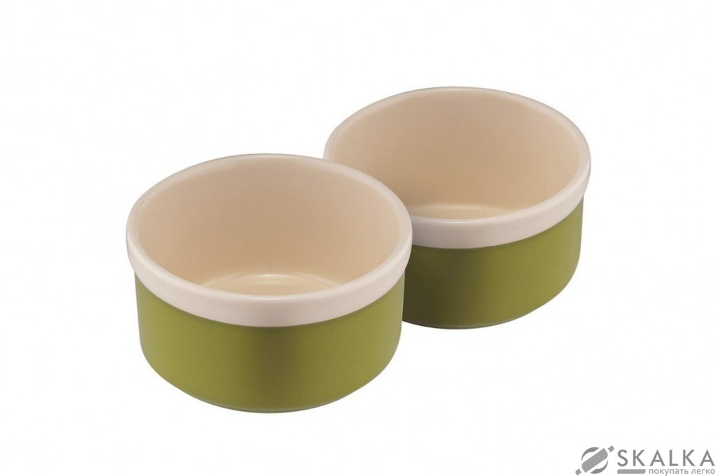 Форма для запекания Granchio Natura Oliva Green Ceramica collection круглая Ø 22 см (88519) На фото Форма для запекания Granchio Natura Oliva Green Ceramica collection круглая Ø 22 см (88519)