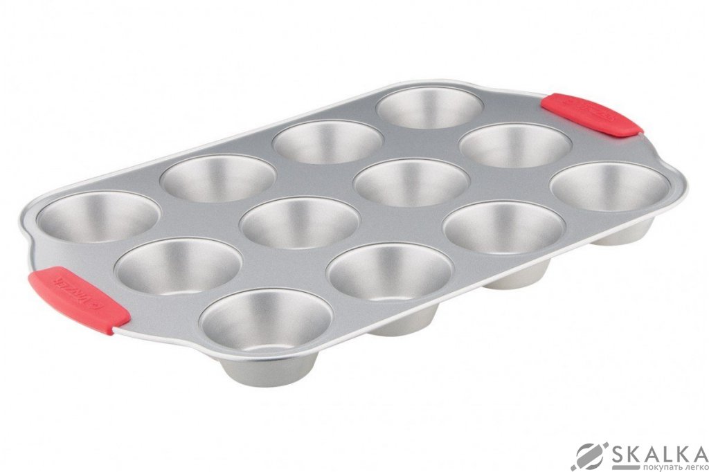 Форма для маффинов Vinzer 12 шт. (89485) На фото Форма для маффинов Vinzer 12 шт. (89485)