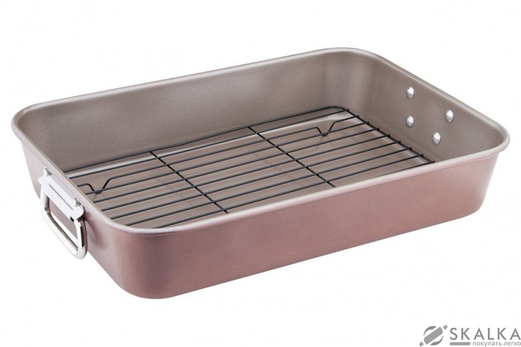 На фото Форма с решеткой Granchio Forno collection 40 x 28 cм (88349)