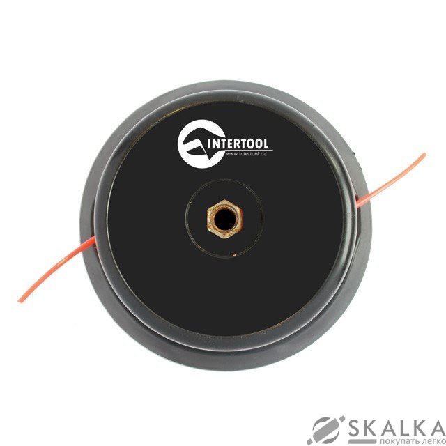 На фото Катушка с леской Intertool к мотокосе DT2231 DT2232 DT2238 (DT-2231H)