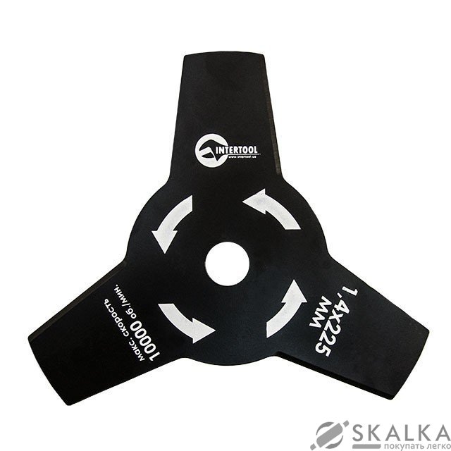 На фото Нож Intertool к мотокосе DT2231 DT2232 (DT-2231K)